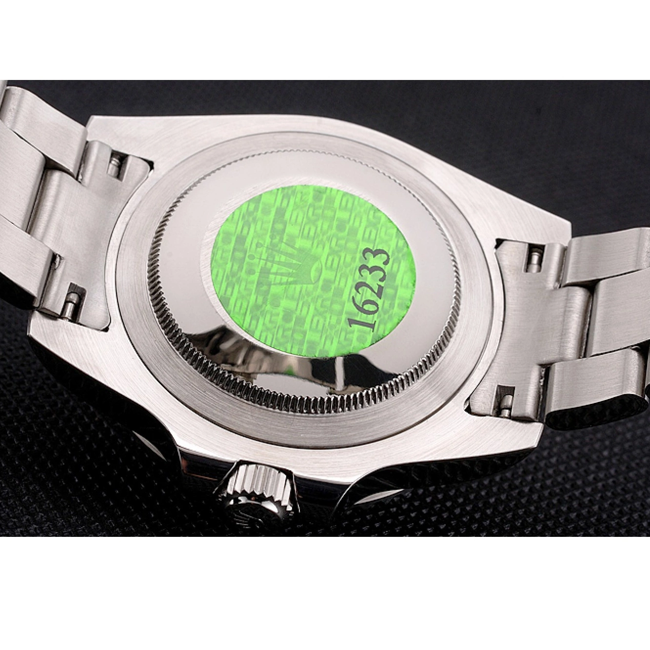 Rolex copies cheap Bezel And Case Submariner Silver Bracelet Stainless Diamond Markings Steel Swiss Rolex Black Dial 0516